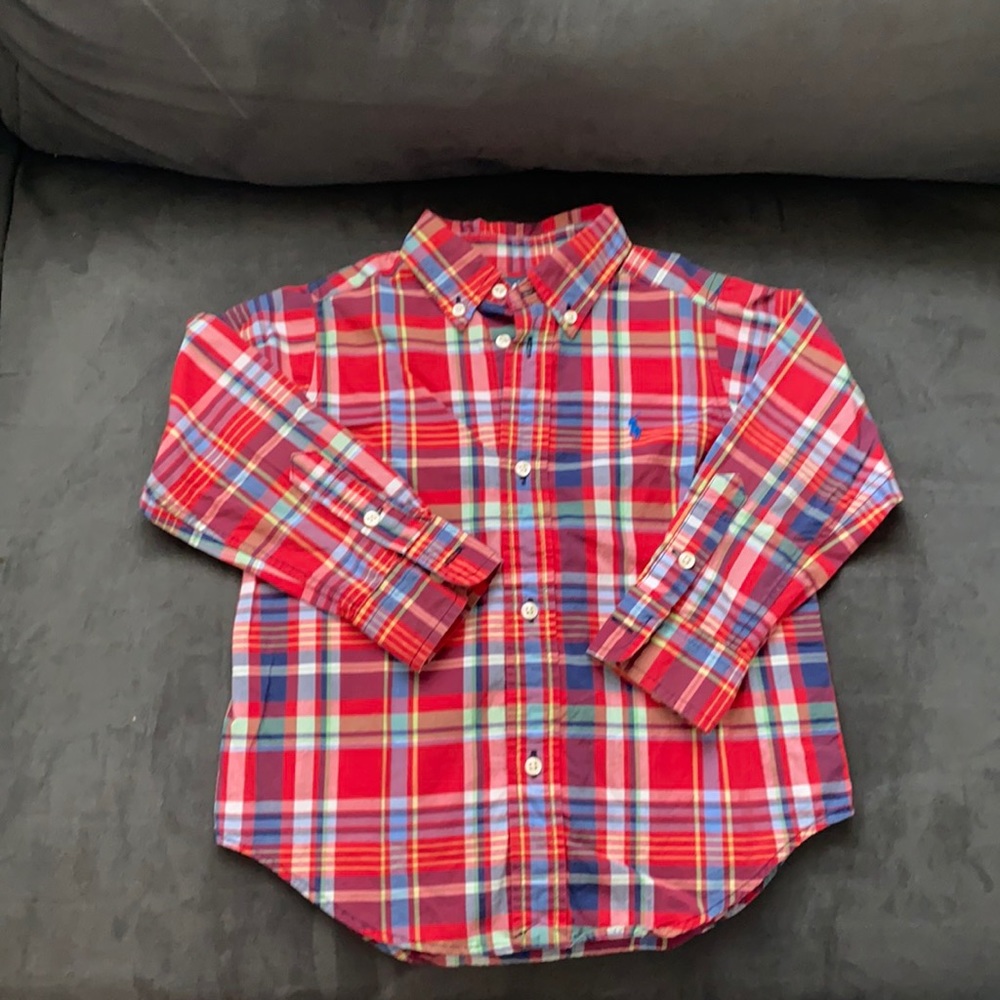 Ralph Lauren Long Sleeve Shirt 3/3T Boys